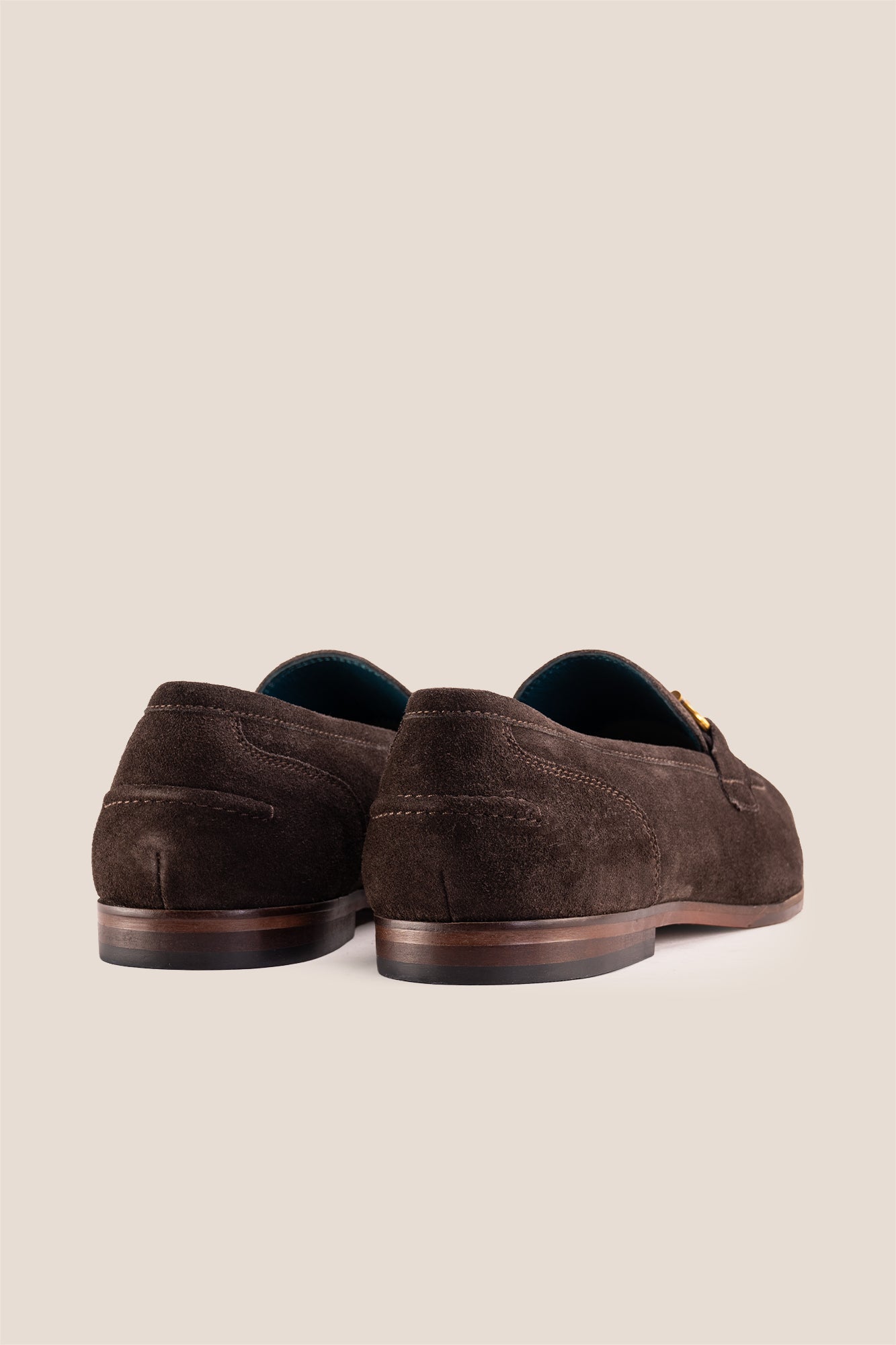 Horsebit men's Brown Suede Premium Loafers by Oswin Hyde with contemporary design and comfort.