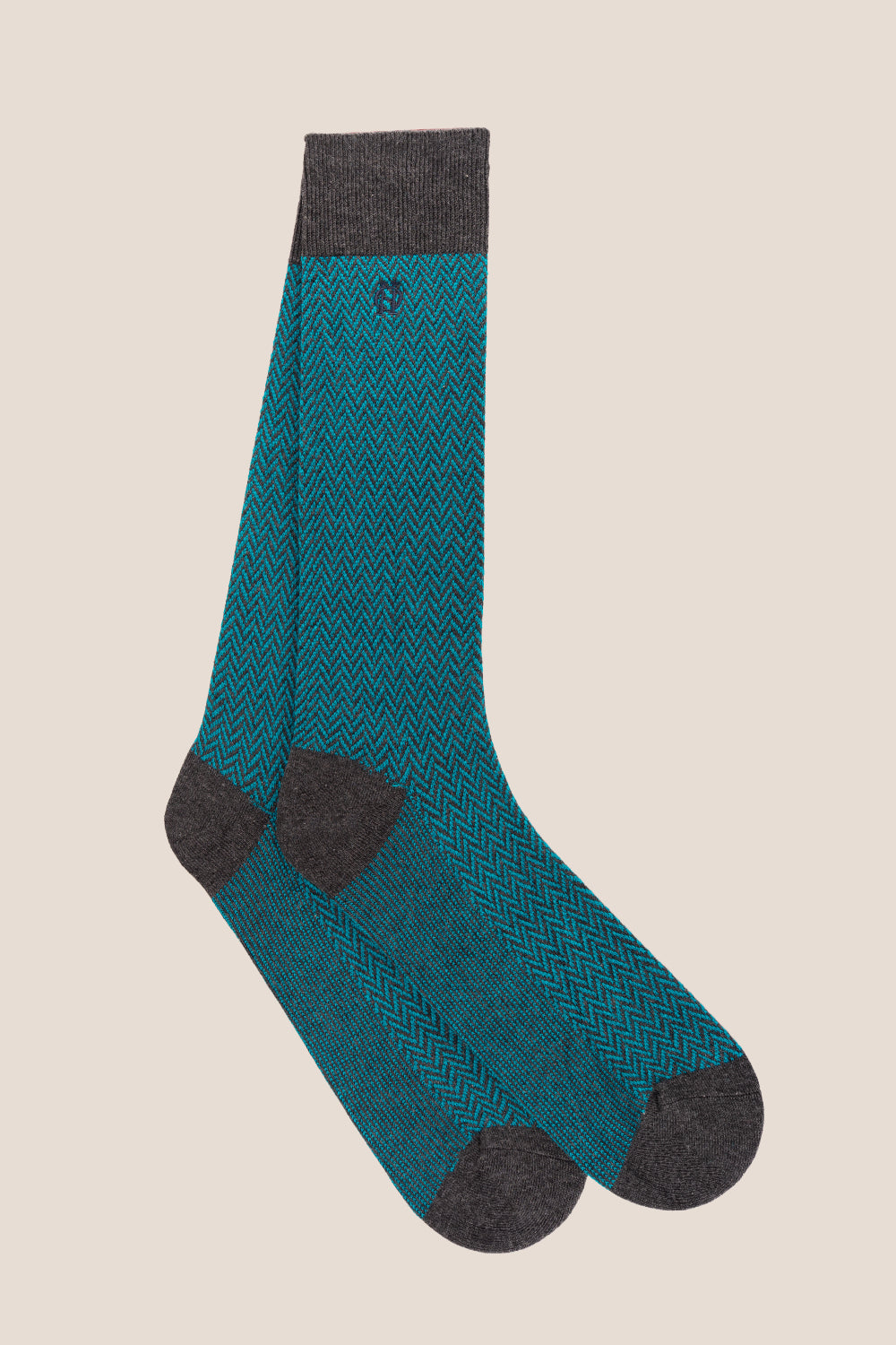 Premium herringbone socks designed by Oswin Hyde for the discerning gentleman.
