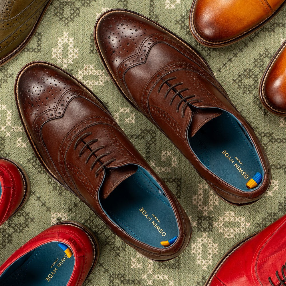 Brown Brogues: Tradition Meets Modern Versatility