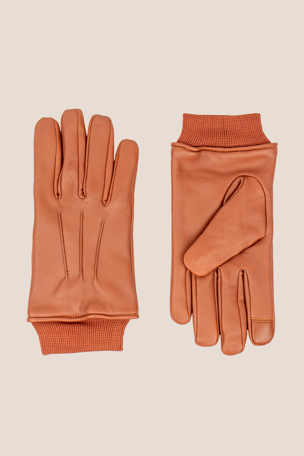 Pair of Tan Gloves - Oswin Hyde