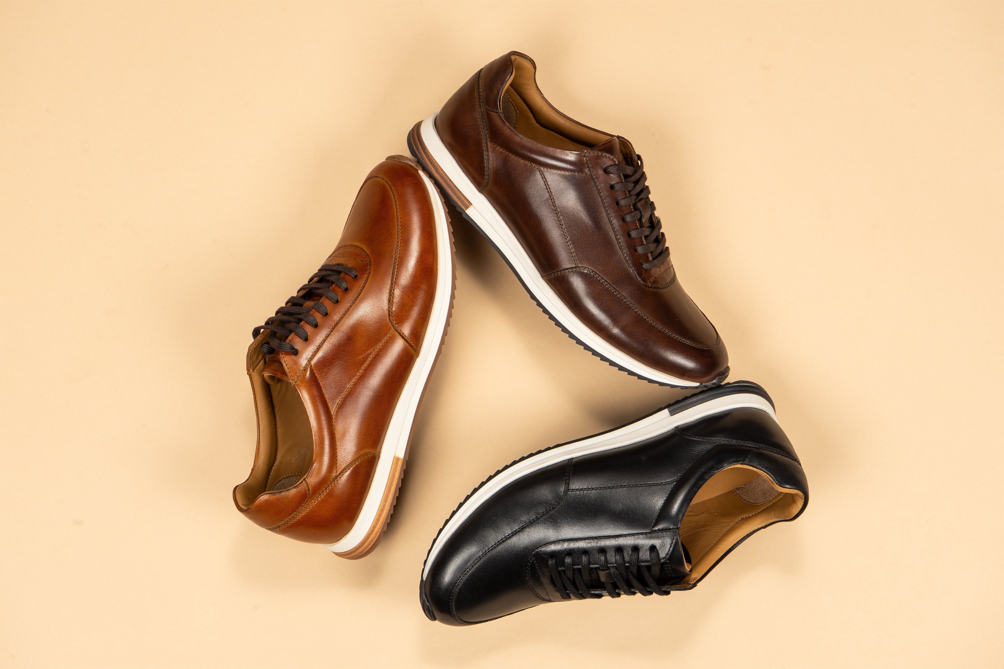 The Rise of Men’s Leather Trainers: Casual Meets Craftsmanship