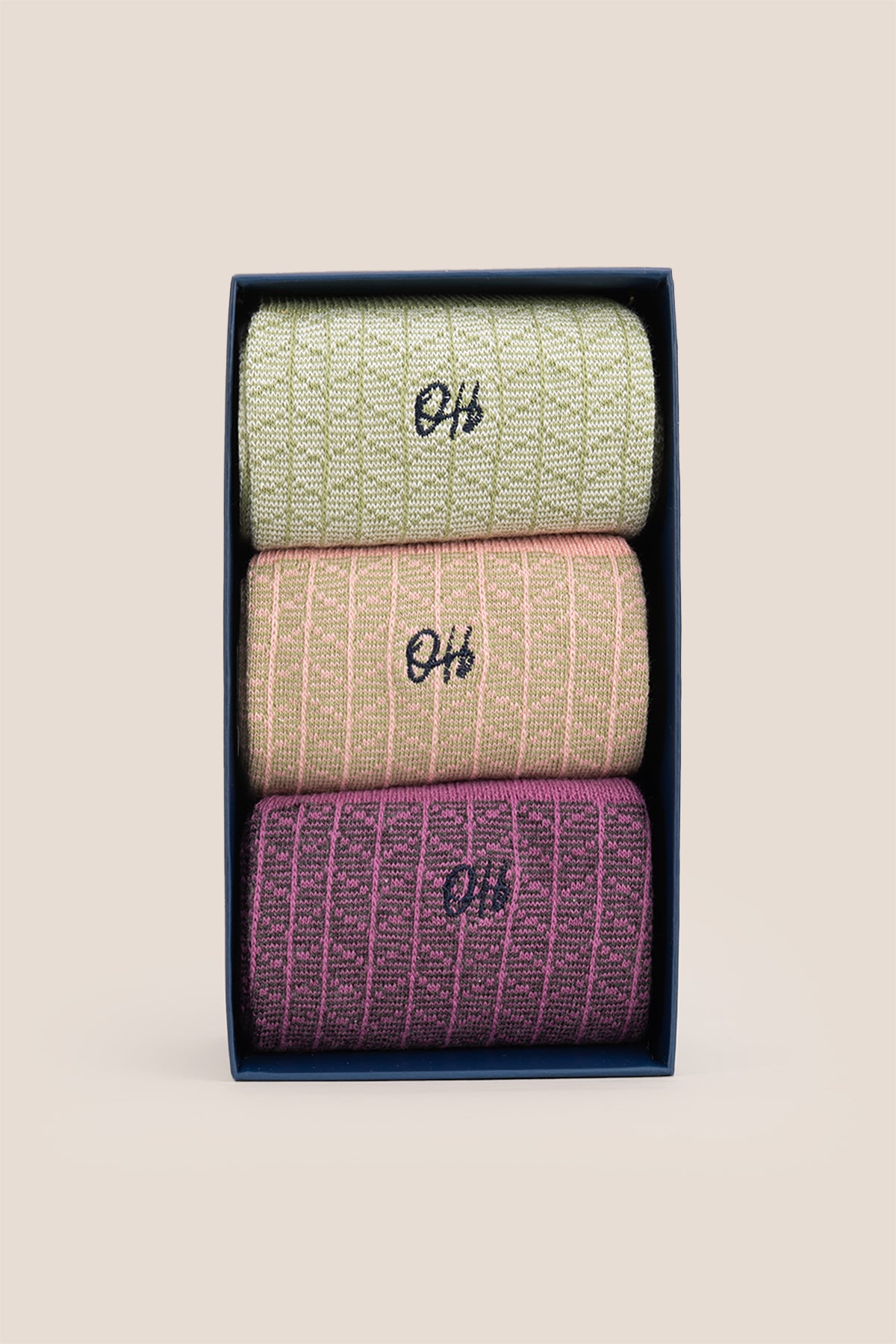 Oswin Hyde Pastel Staples men’s cotton socks fifteen-pack featuring soft pastel colors, luxury comfort, and stylish everyday wear