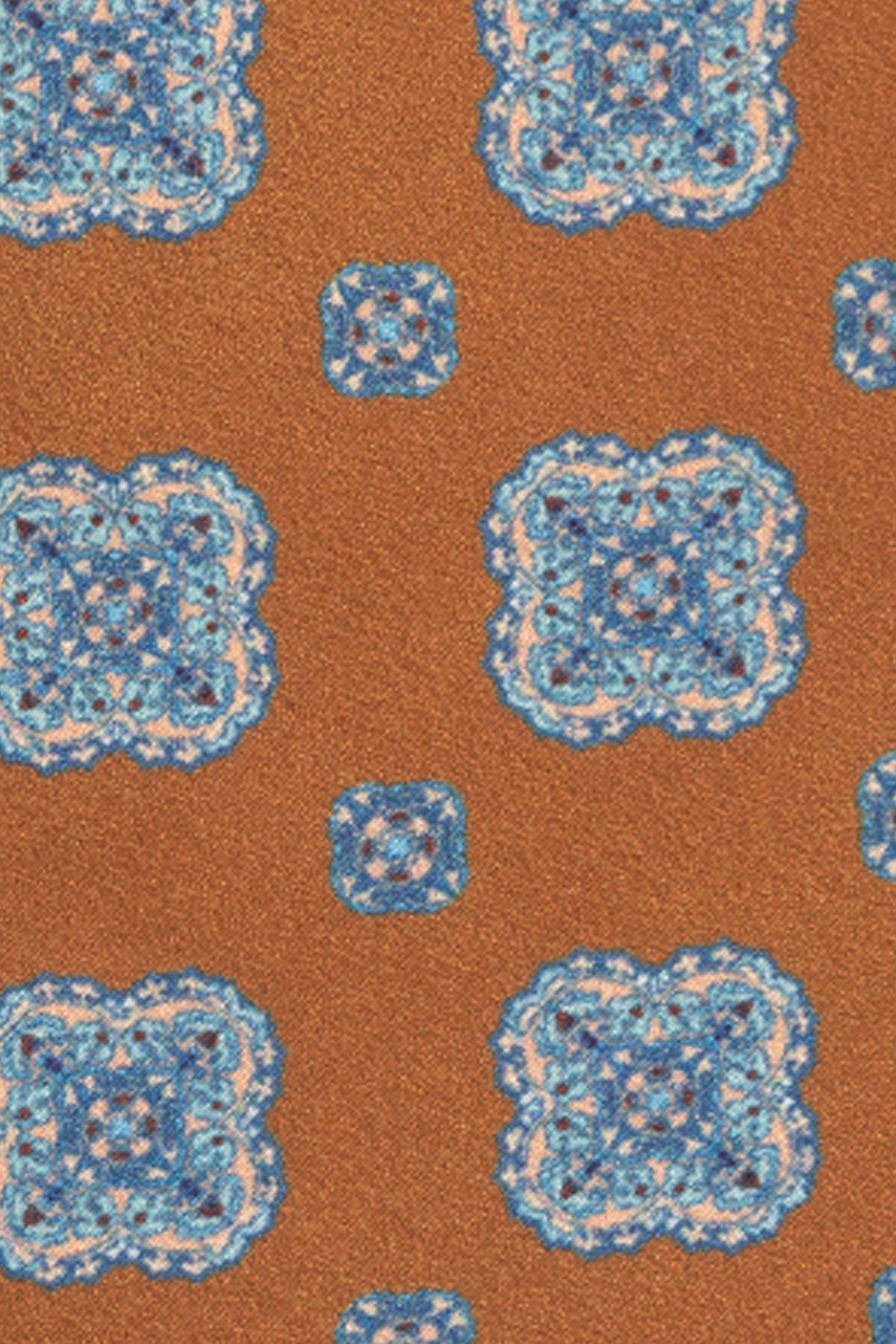 Brown With Vintage Squares necktie featuring a classic square pattern in subtle tones, crafted from premium fabric for a refined and elegant formal style.