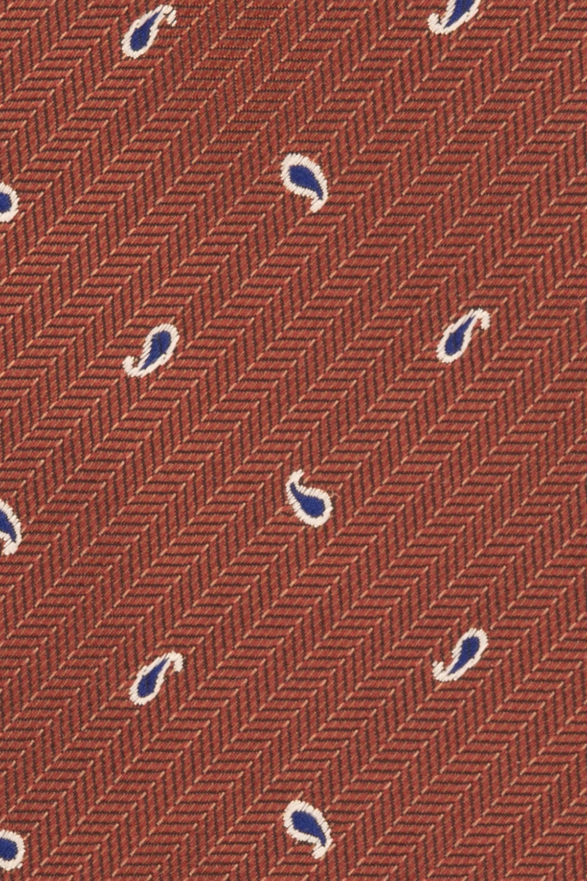 Oswin Hyde Bronze Micro Paisley ties for men. Featuring a rich bronze color and delicate paisley patterns, made from premium material.