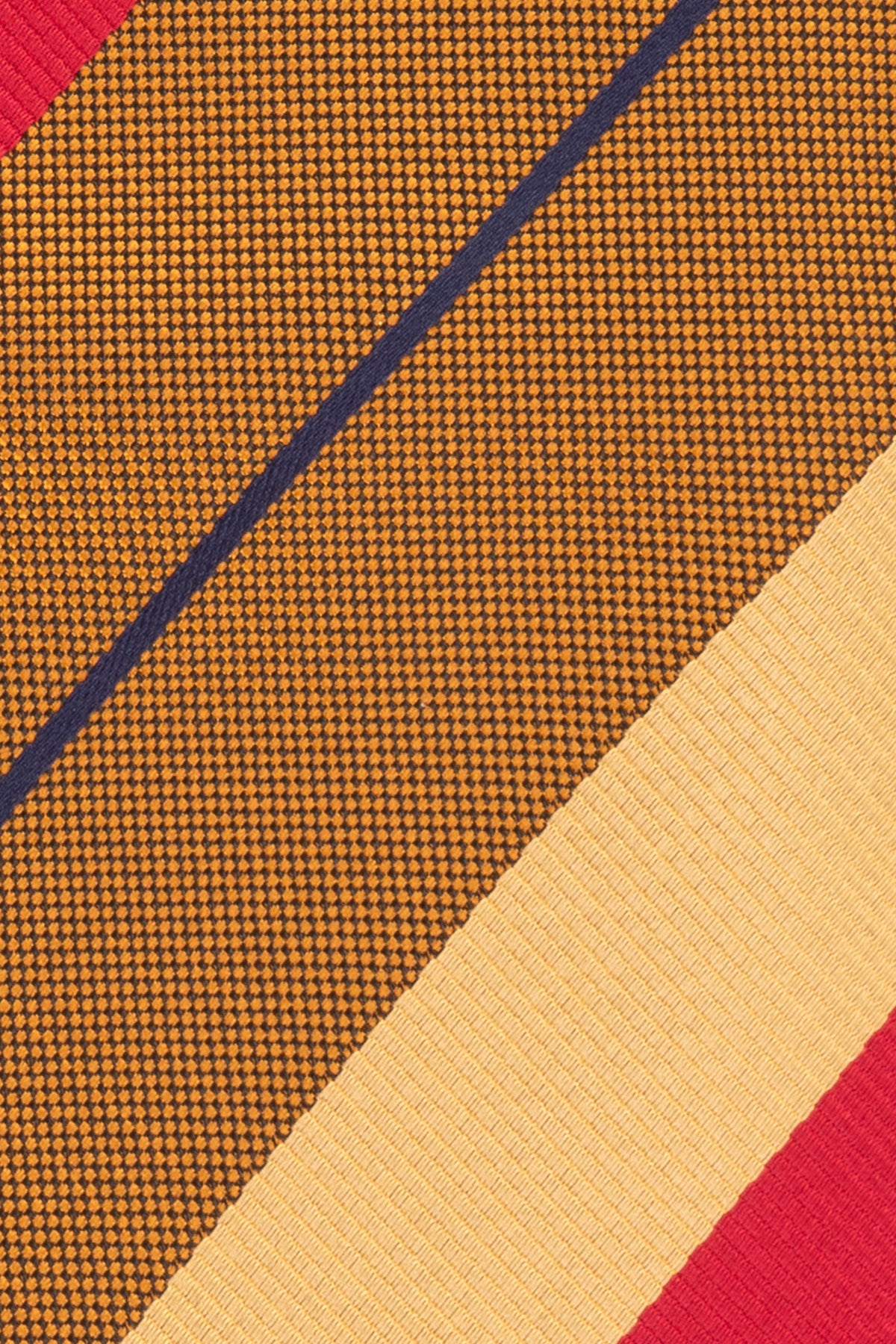 Red And Gold Stripes ties for men. Crafted from premium materials, these ties add a refined touch to any outfit