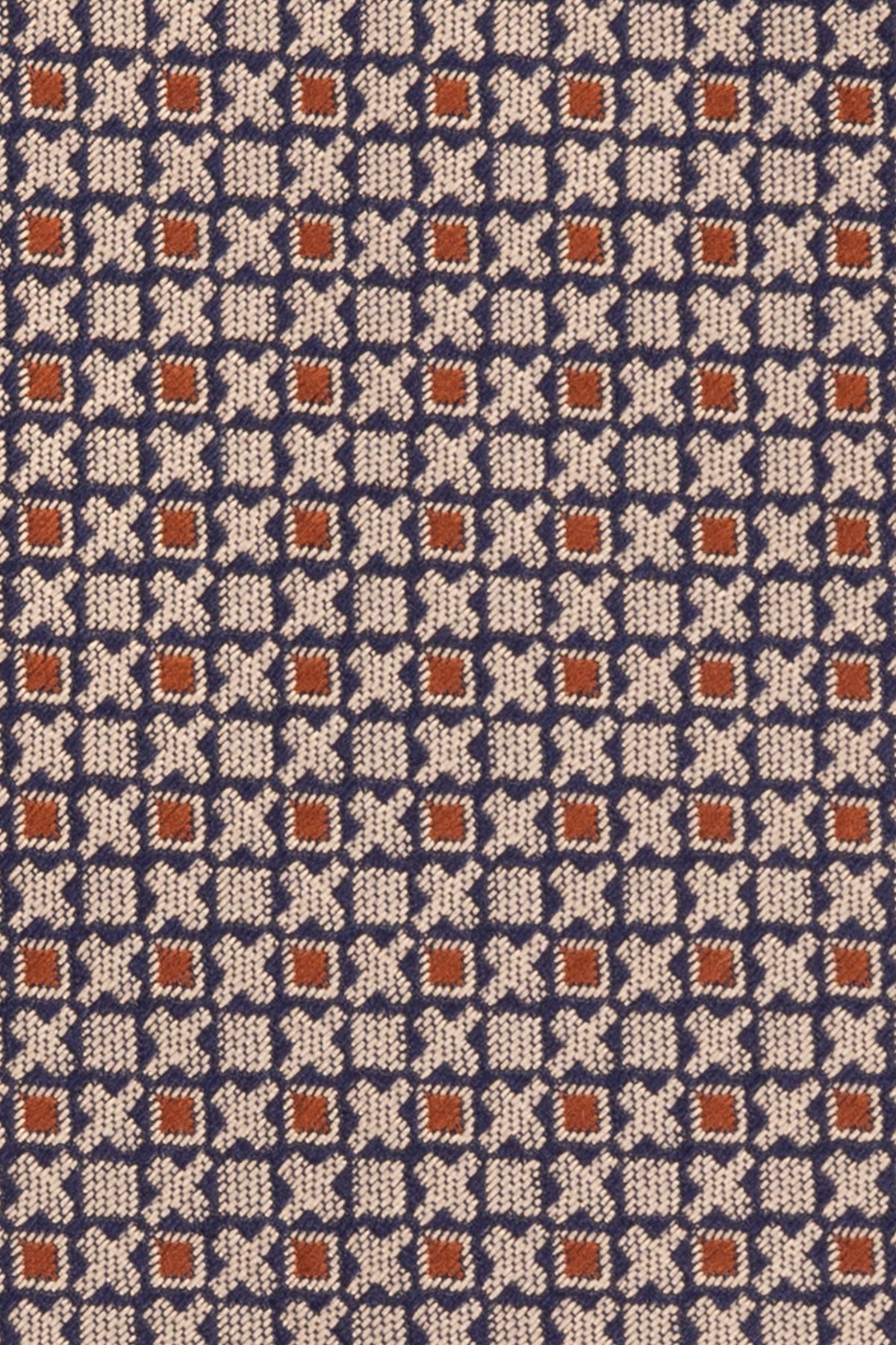 Brown Retro Texture tie for men, designed to add a unique, vintage-inspired touch to your wardrobe. Featuring an intricate retro texture in a rich brown colour