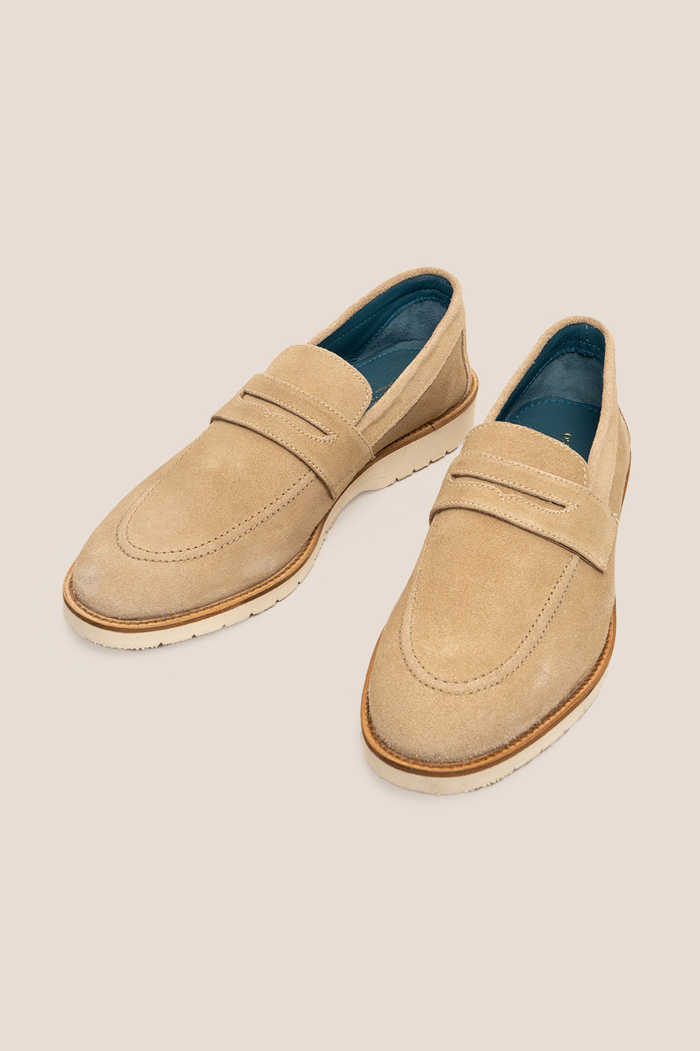 Mason sand suede mens loafer Oswin Hyde
