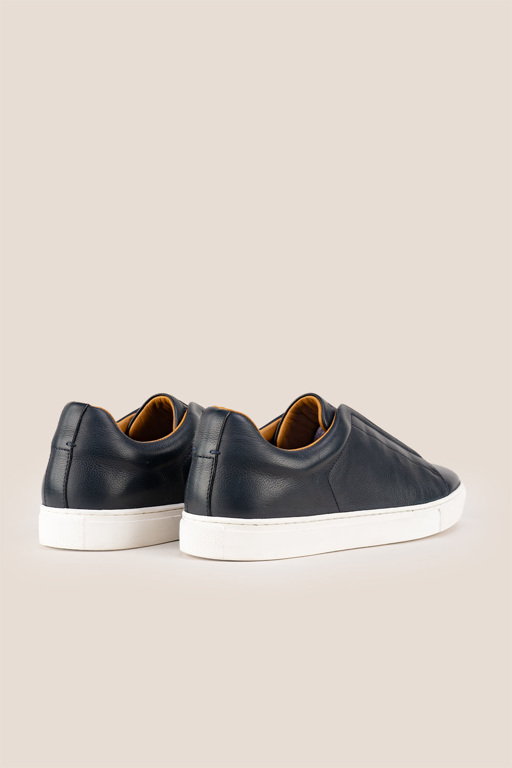Smudge Navy Suede Sneakers for Men. Crafted from premium suede, offering lightweight wear, modern style