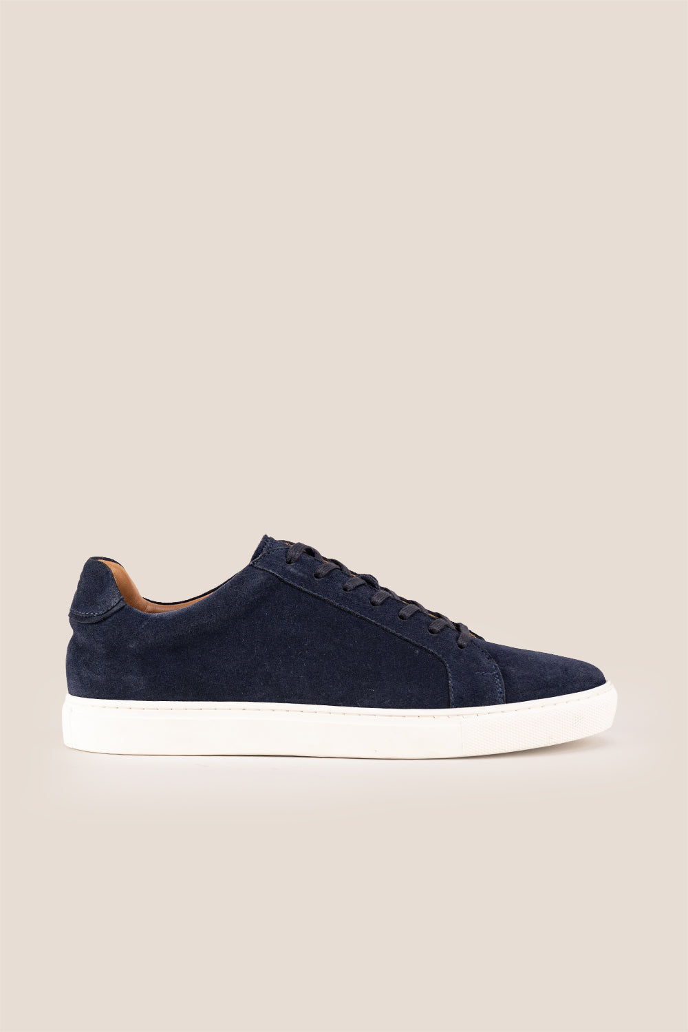Harper Navy Suede
