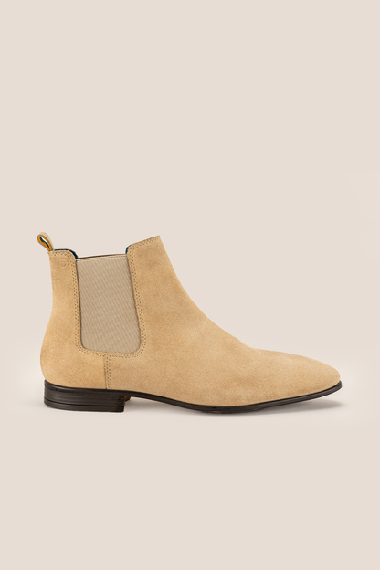 Oswin Hyde Darwin Sand Suede boots for Men