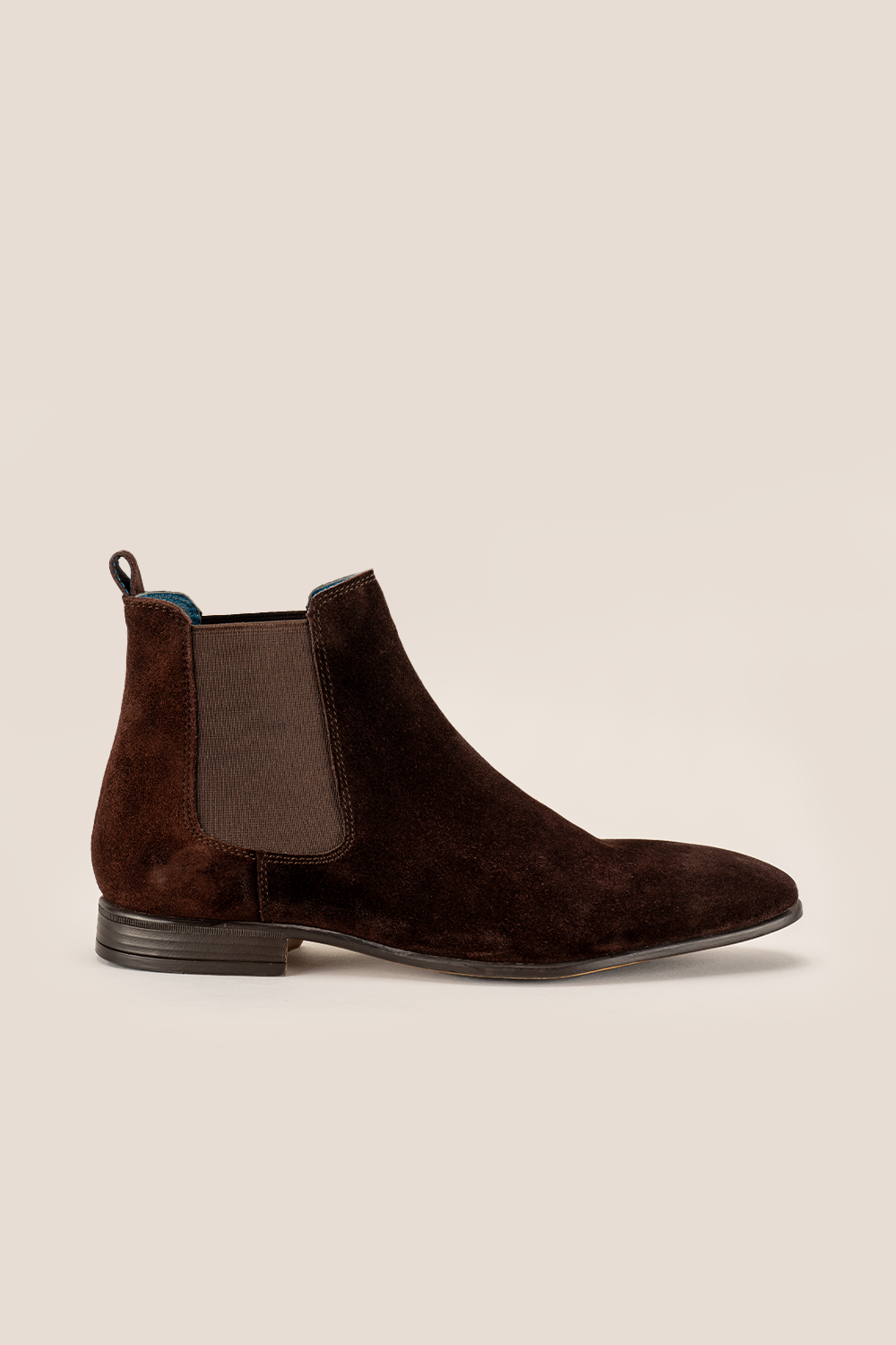 Oswin Hyde Darwin  Brown suede boots for Men