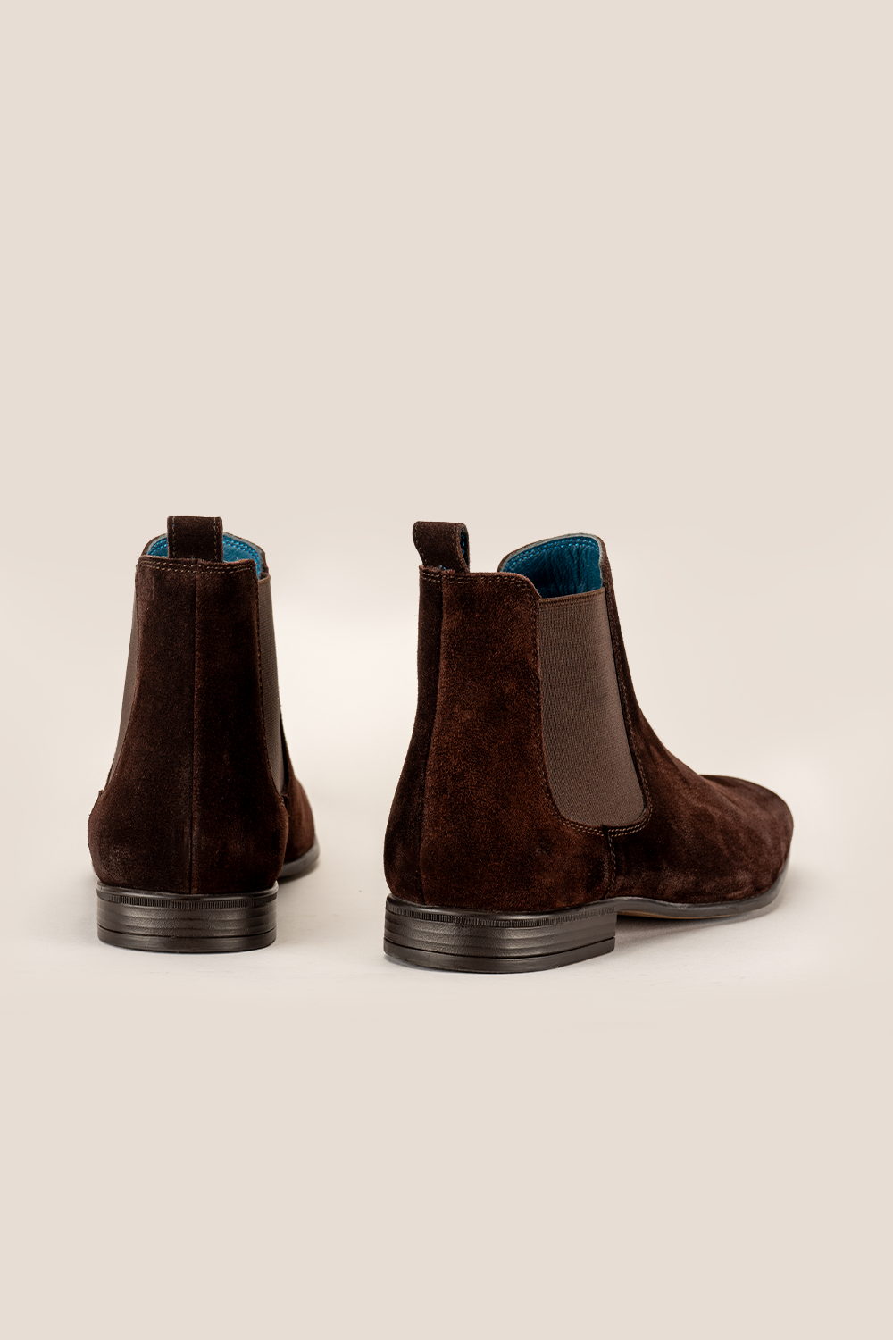 Oswin Hyde Darwin  Brown suede boots for Men