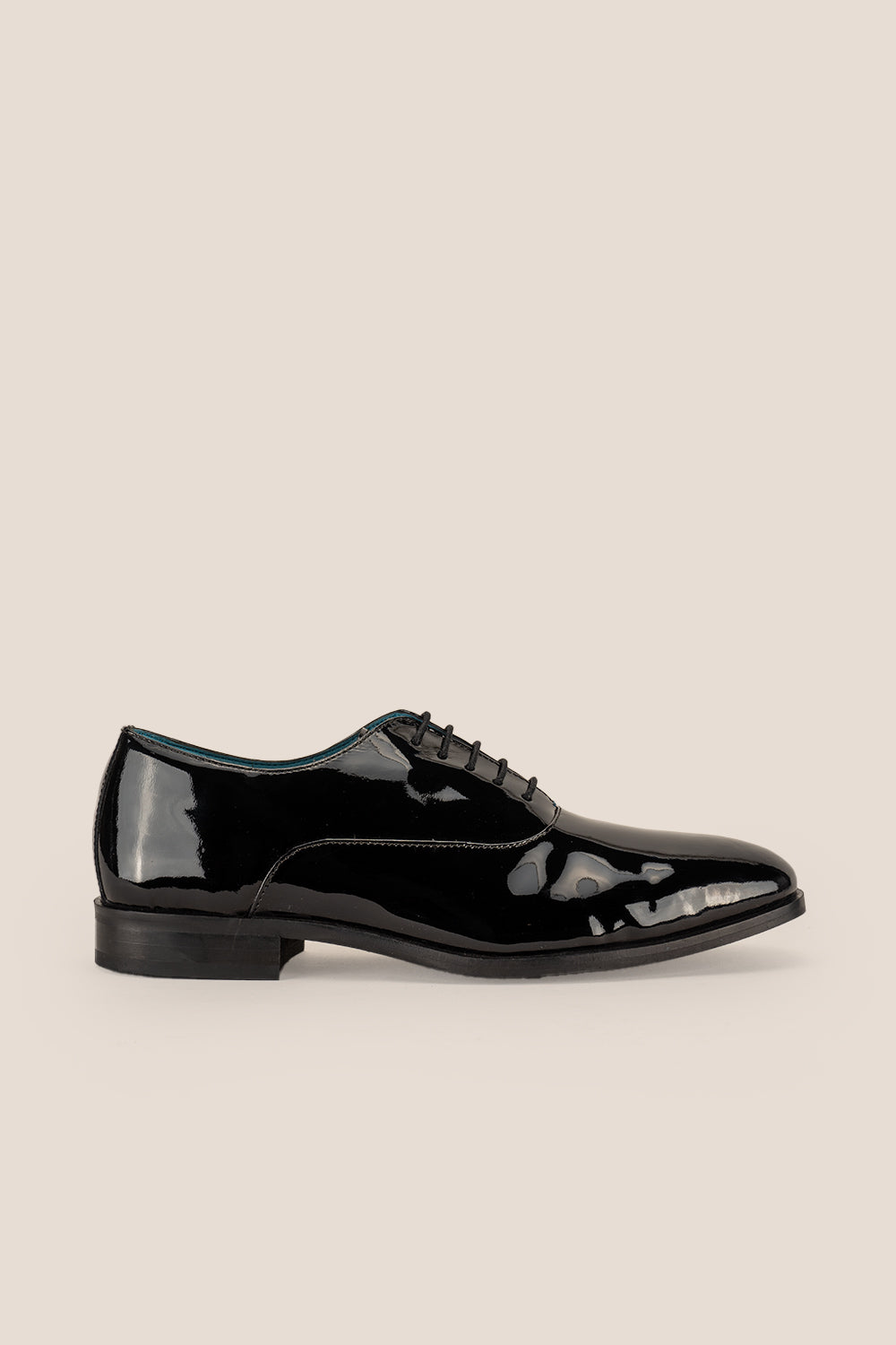 Duke Black Patent Leather Oxford Shoe | Oswin Hyde