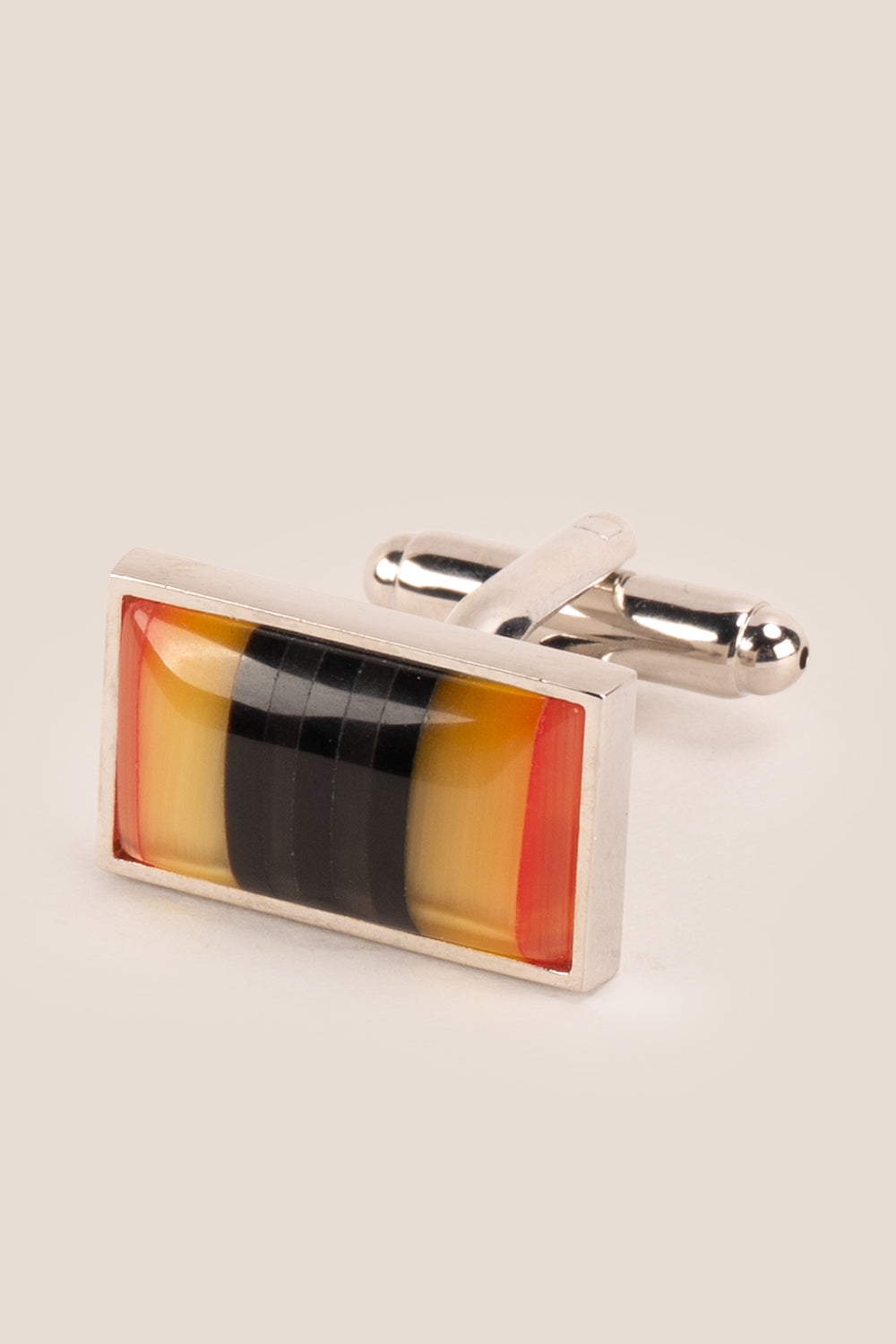 Oswin Hyde Kai Enamel cufflinks, these meticulously crafted pieces feature a lustrous enamel finish, ideal for weddings and formal events.