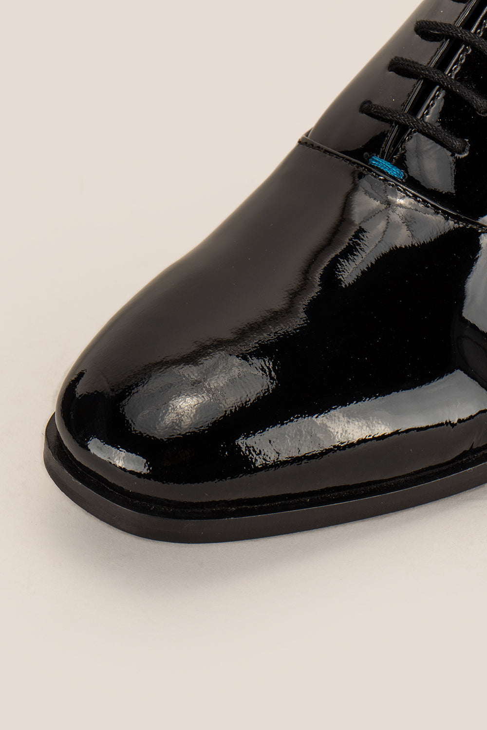 Duke Black Patent Leather Oxford Shoe | Oswin Hyde