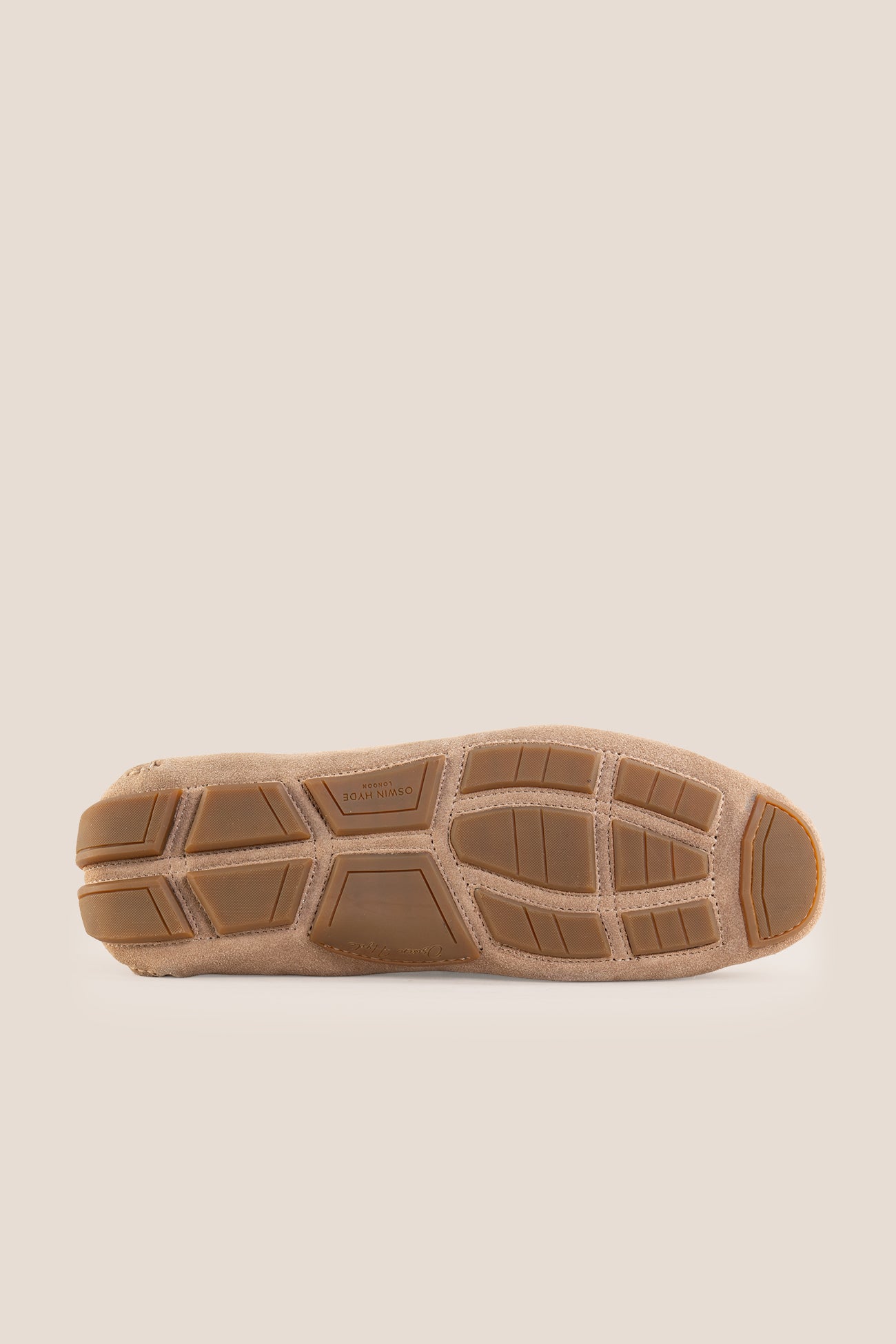 Jenson Sand driving loafer soft suede in a warm sand tone with style and practicality