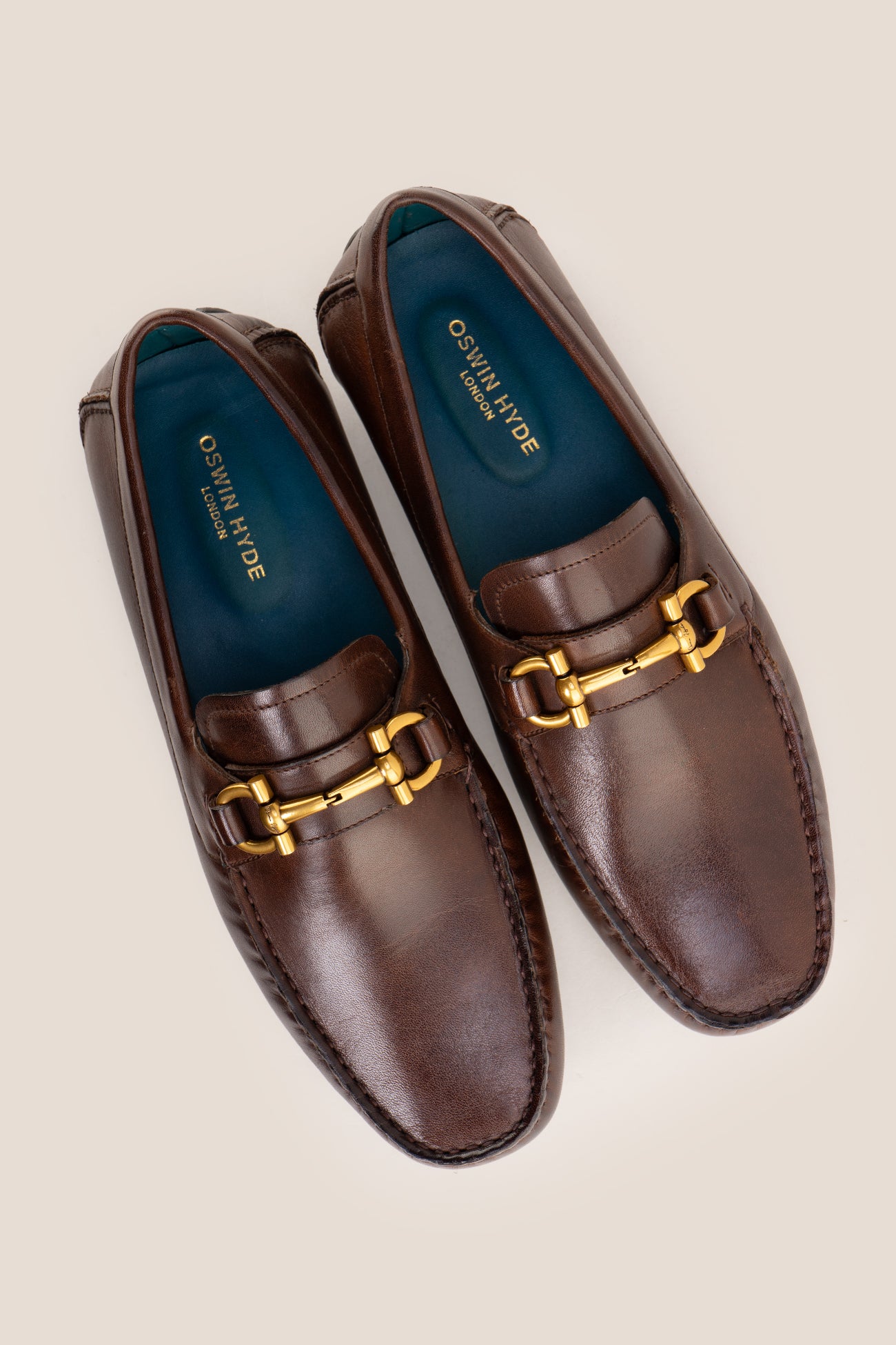 Nigel Brown driving leather loafers for men crafted for comfort and control