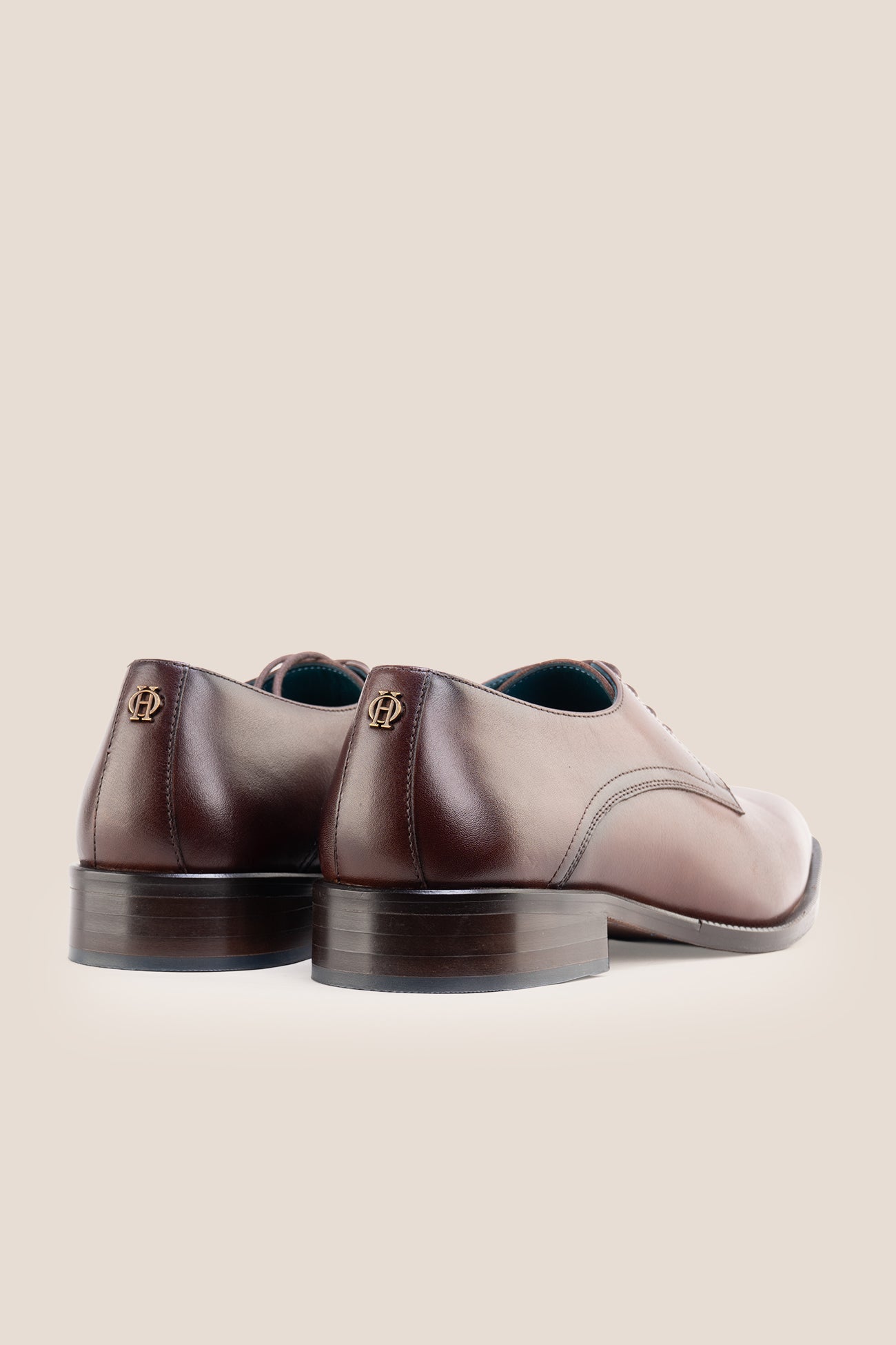 Oswin Hyde's Malcolm brown leather Derby shoe for formal and casual occasions