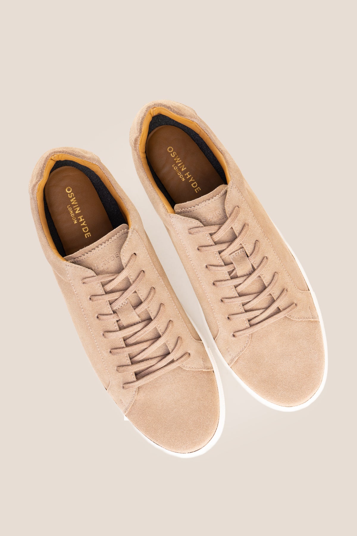 Harper Sand Suede men's sand suede trainers