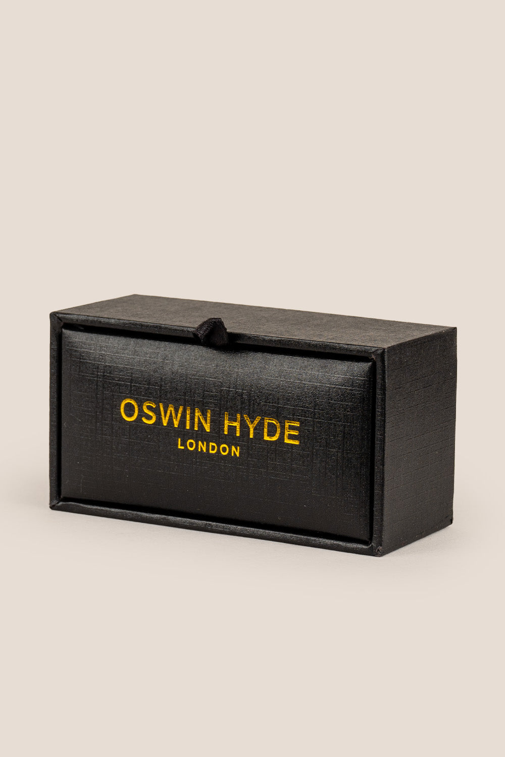 Oswin Hyde Kai Enamel cufflinks, these meticulously crafted pieces feature a lustrous enamel finish, ideal for weddings and formal events.