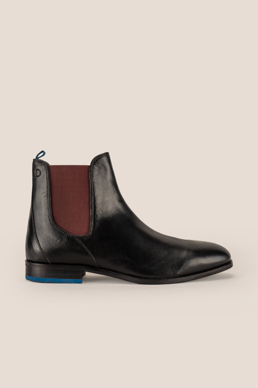 Dennis Black Leather Chelsea Boots | Oswin Hyde