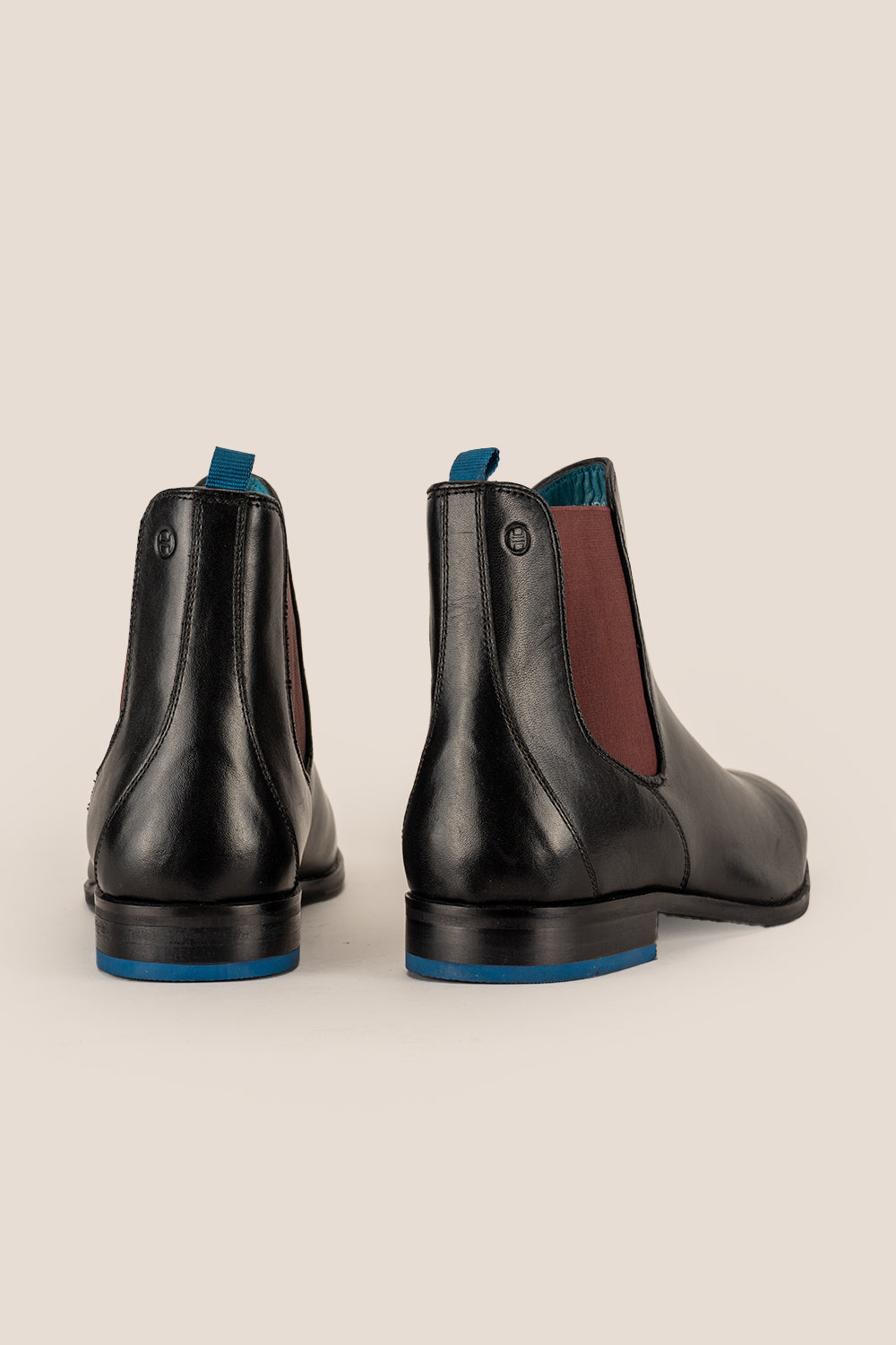 Dennis Black Leather Chelsea Boots | Oswin Hyde