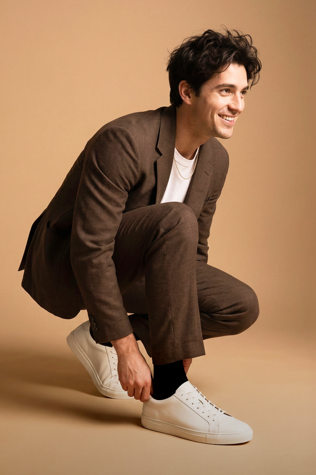 Harper white leather classic trainers for men featuring sleek design, premium leather construction, and comfortable fit ideal for casual and smart looks.