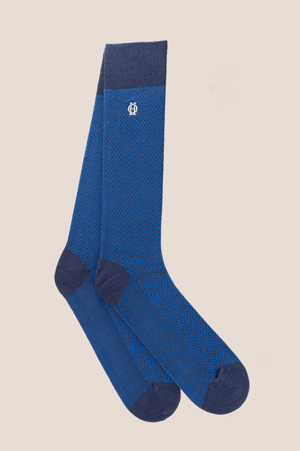 Premium herringbone socks designed by Oswin Hyde for the discerning gentleman.